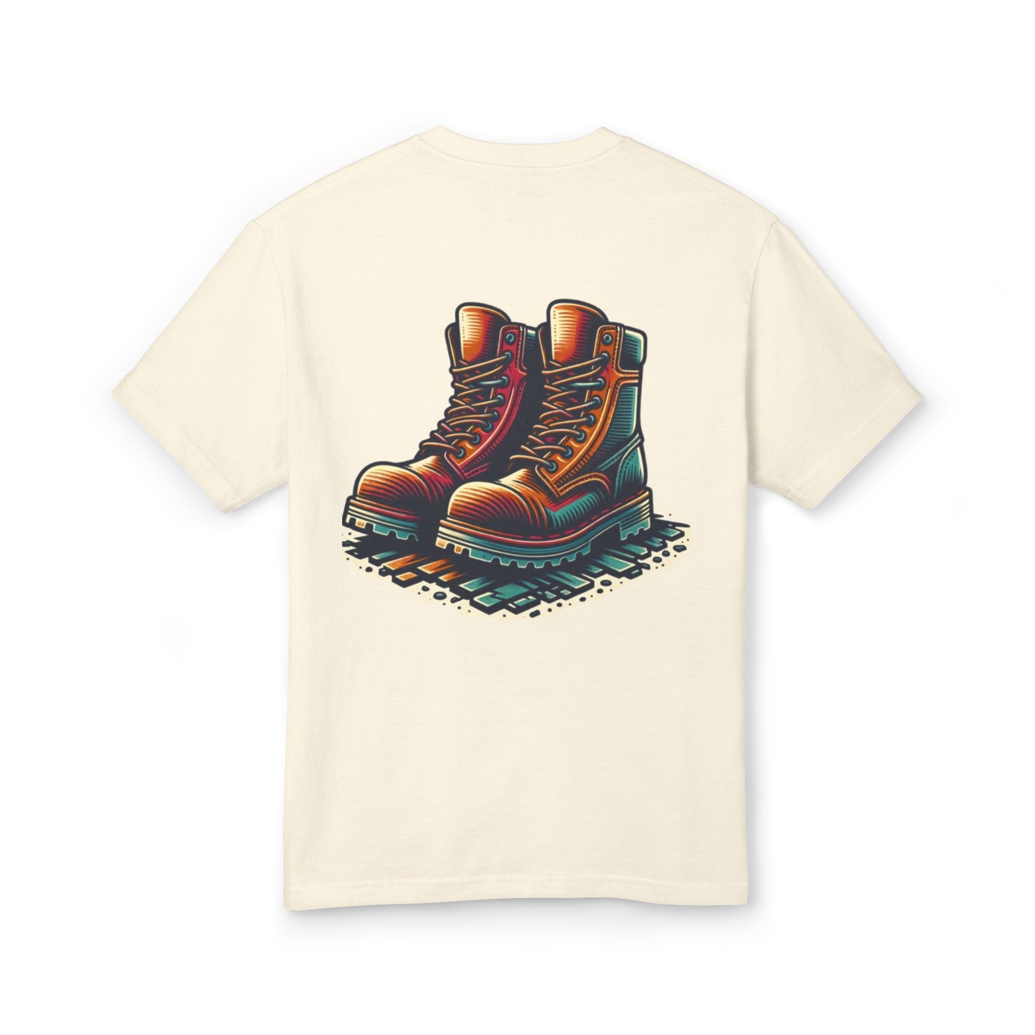 Color - Faded T-Shirts • Worker's Footprint